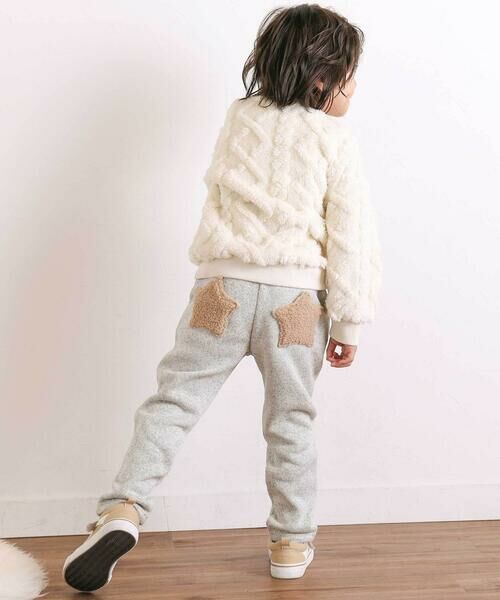 SLAP SLIP / スラップ スリップ その他パンツ | おしり星ボアポケットロングパンツ(80~130cm) | 詳細3