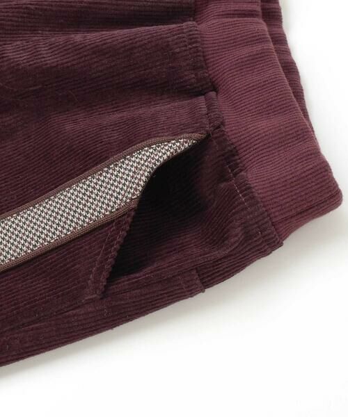 SLAP SLIP / スラップ スリップ チノ・ワークパンツ | パイピングチェックサイドラインロングパンツ(80~130cm) | 詳細13