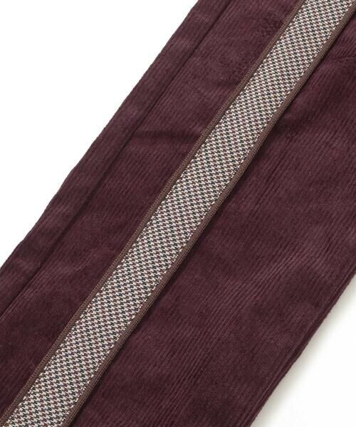 SLAP SLIP / スラップ スリップ チノ・ワークパンツ | パイピングチェックサイドラインロングパンツ(80~130cm) | 詳細15