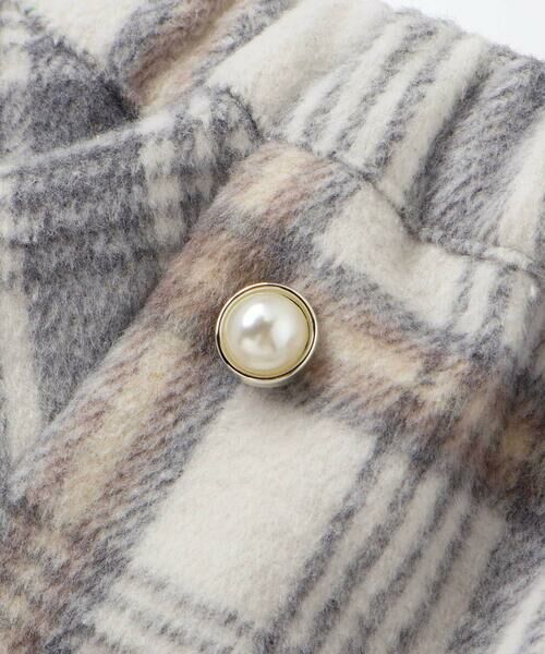 SLAP SLIP / スラップ スリップ ミニ・ひざ丈スカート | 【お揃い】ファー切替チェック台形スカート(90~130cm) | 詳細11