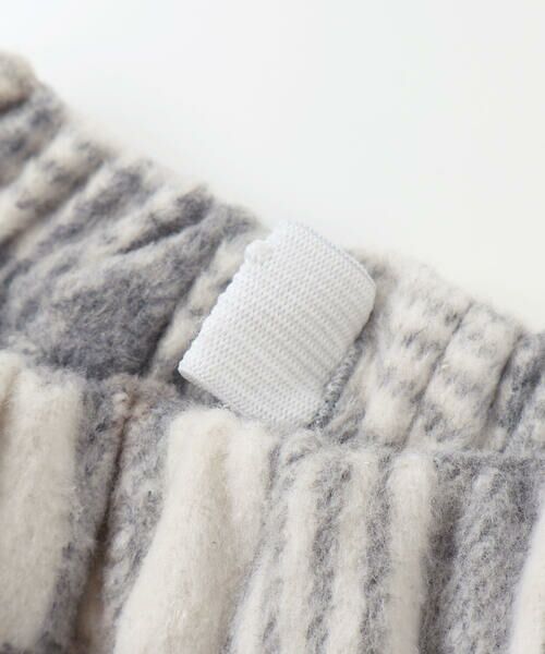 SLAP SLIP / スラップ スリップ ミニ・ひざ丈スカート | 【お揃い】ファー切替チェック台形スカート(90~130cm) | 詳細15