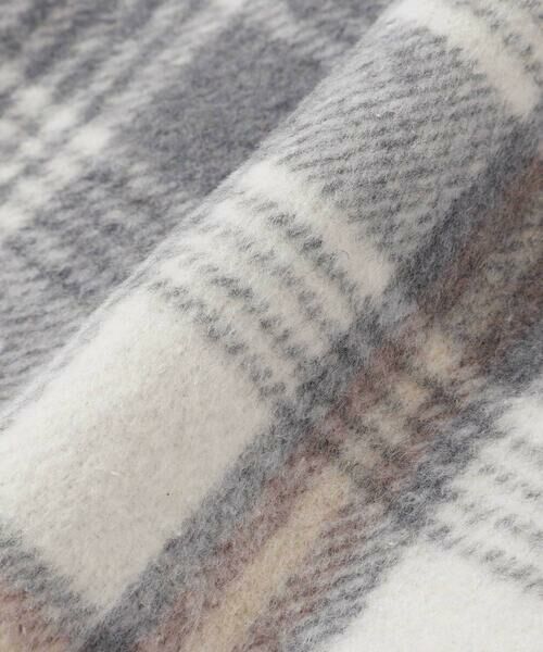 SLAP SLIP / スラップ スリップ ミニ・ひざ丈スカート | 【お揃い】ファー切替チェック台形スカート(90~130cm) | 詳細16