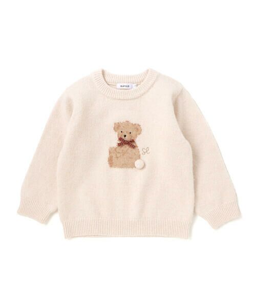 SLAP SLIP / スラップ スリップ ニット・セーター | ウマクマネコアニマルモチーフニットトップス(80~130cm) | 詳細4