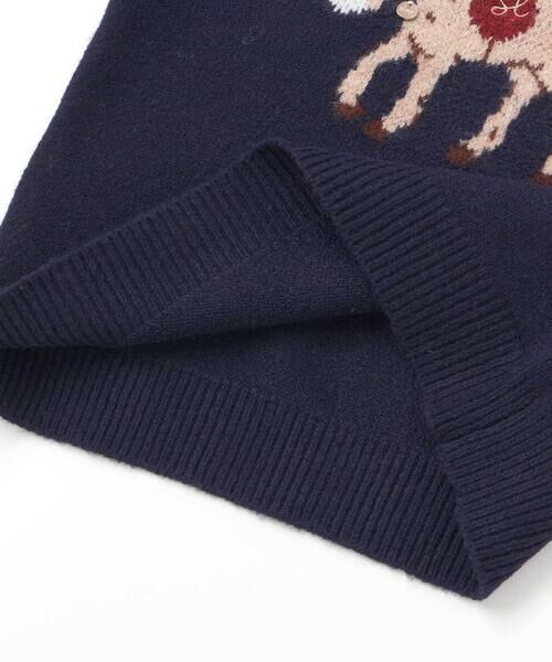 SLAP SLIP / スラップ スリップ ニット・セーター | ウマクマネコアニマルモチーフニットトップス(80~130cm) | 詳細13