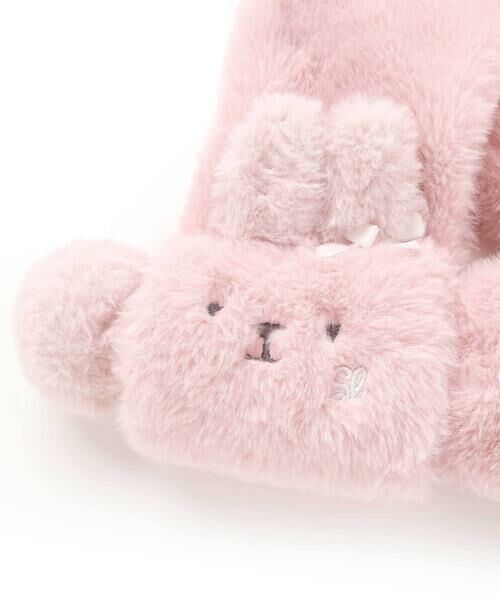 SLAP SLIP / スラップ スリップ マフラー・ショール・スヌード・ストール | ネコウサギクマアニマルモチーフふわふわファーマフラー | 詳細7