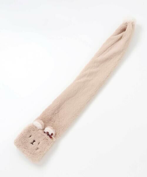 SLAP SLIP / スラップ スリップ マフラー・ショール・スヌード・ストール | ネコウサギクマアニマルモチーフふわふわファーマフラー | 詳細15