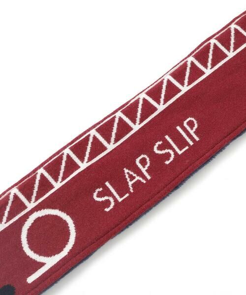 SLAP SLIP / スラップ スリップ マフラー・ショール・スヌード・ストール | 消防車恐竜わくわくモチーフ裏ボアニットマフラー | 詳細7