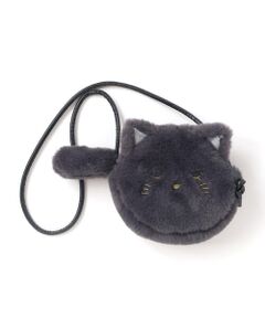 SLAP SLIP / スラップ スリップ ショルダーバッグ | クマネコウサギアニマルしっぽ風チャーム付きポシェット