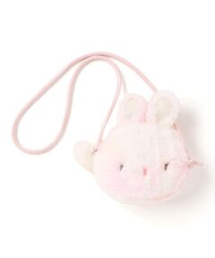 SLAP SLIP / スラップ スリップ ショルダーバッグ | クマネコウサギアニマルしっぽ風チャーム付きポシェット