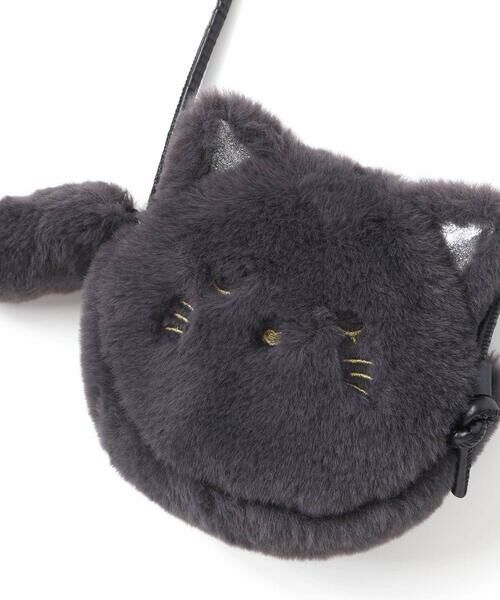 SLAP SLIP / スラップ スリップ ショルダーバッグ | クマネコウサギアニマルしっぽ風チャーム付きポシェット | 詳細8