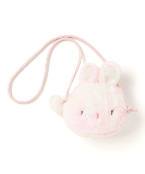 SLAP SLIP / スラップ スリップ ショルダーバッグ | クマネコウサギアニマルしっぽ風チャーム付きポシェット | 詳細13
