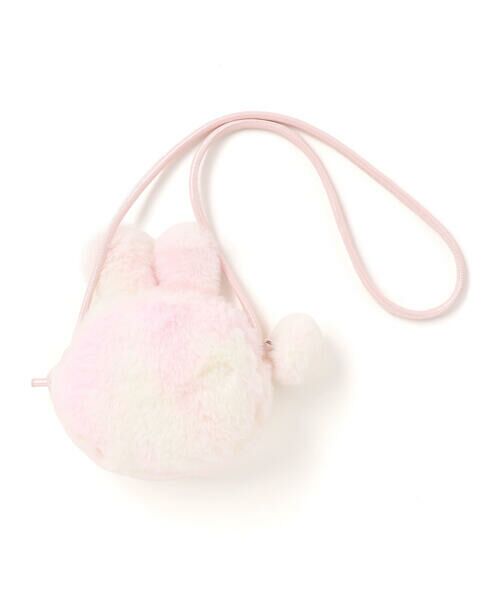 SLAP SLIP / スラップ スリップ ショルダーバッグ | クマネコウサギアニマルしっぽ風チャーム付きポシェット | 詳細14