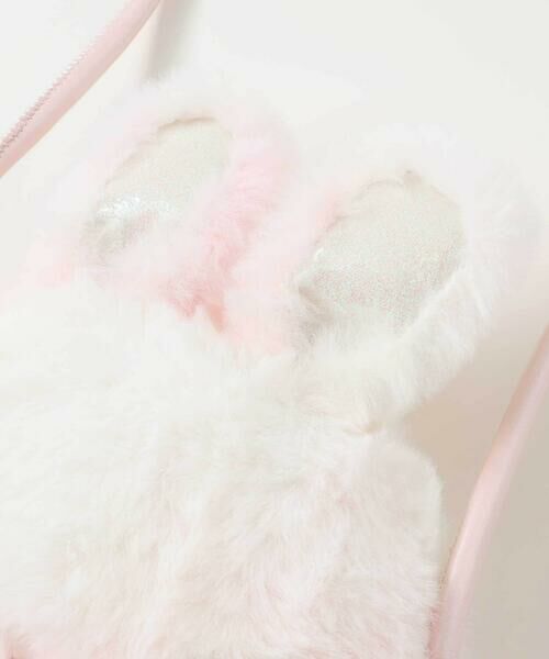 SLAP SLIP / スラップ スリップ ショルダーバッグ | クマネコウサギアニマルしっぽ風チャーム付きポシェット | 詳細16