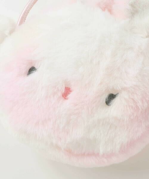 SLAP SLIP / スラップ スリップ ショルダーバッグ | クマネコウサギアニマルしっぽ風チャーム付きポシェット | 詳細17