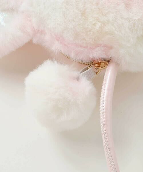 SLAP SLIP / スラップ スリップ ショルダーバッグ | クマネコウサギアニマルしっぽ風チャーム付きポシェット | 詳細18