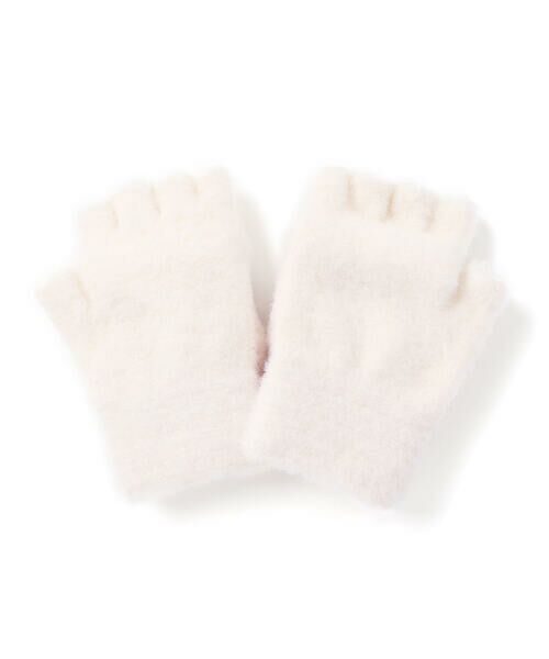 SLAP SLIP / スラップ スリップ 手袋 | ミトン指なし2WAYハートいっぱいリボン手袋 | 詳細2