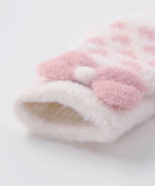 SLAP SLIP / スラップ スリップ 手袋 | ミトン指なし2WAYハートいっぱいリボン手袋 | 詳細7