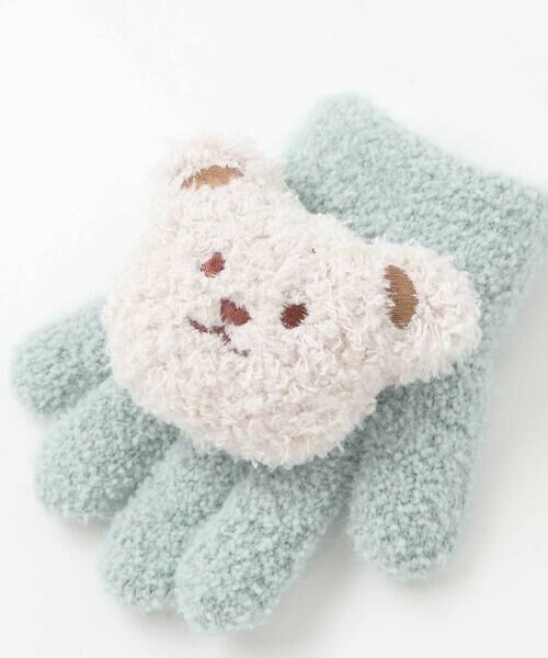 SLAP SLIP / スラップ スリップ 手袋 | クマさんフェイス付きもこもこ手袋 | 詳細4