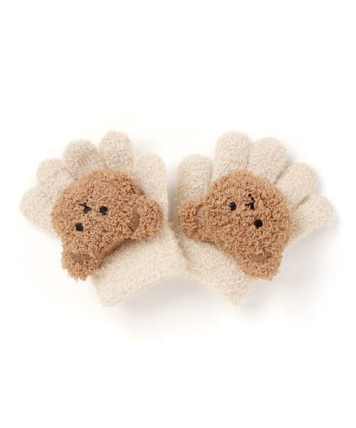 SLAP SLIP / スラップ スリップ 手袋 | クマさんフェイス付きもこもこ手袋 | 詳細7