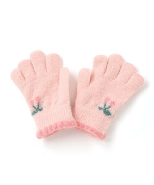 SLAP SLIP/スラップ スリップ チェリーモチーフガーリー5本指手袋 ピンク ワンサイズ(M) SLAP SLIP/スラップ スリップ チェリーモチーフガーリー5本指手袋 ピンク ワンサイズ(M)