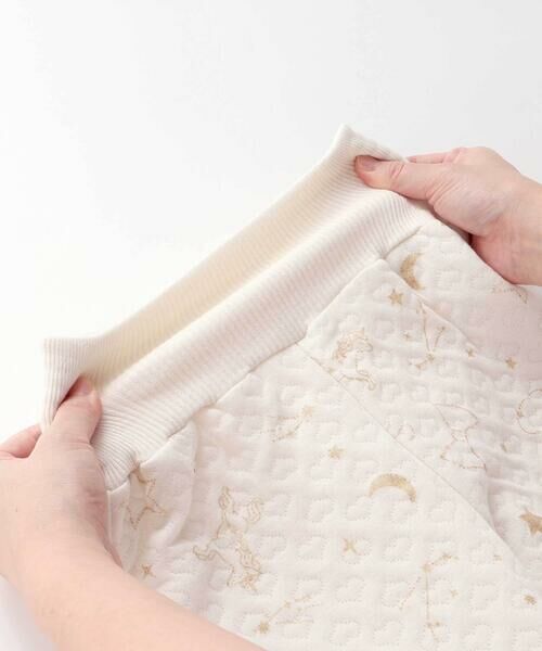 SLAP SLIP / スラップ スリップ ルームウェア | 【スララク/腹巻き一体型】みんな快眠！長袖みんみんキルティングパジャマ 上下セット(80~130cm) | 詳細7