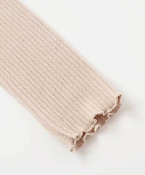 SLAP SLIP / スラップ スリップ Tシャツ | レースハイネックハート刺しゅうトップス(80~130cm) | 詳細7