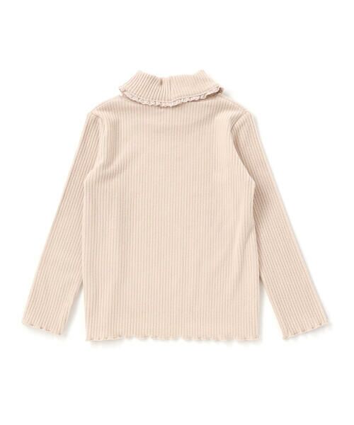 SLAP SLIP / スラップ スリップ Tシャツ | レースハイネックハート刺しゅうトップス(80~130cm) | 詳細4