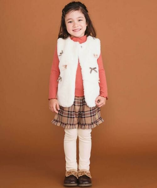 SLAP SLIP / スラップ スリップ Tシャツ | レースハイネックハート刺しゅうトップス(80~130cm) | 詳細13