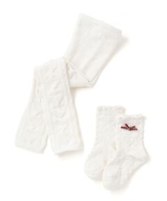 SLAP SLIP / スラップ スリップ レギンス・スパッツ | ハート柄レギンス＆ソックス2点セット(70~130cm)