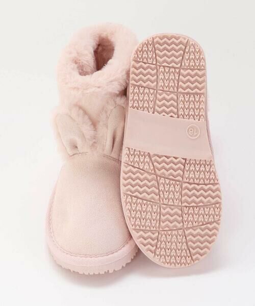 SLAP SLIP / スラップ スリップ ブーツ（ショート丈） | ウサギクマアニマル耳付きムートンブーツ(15~18cm) | 詳細10