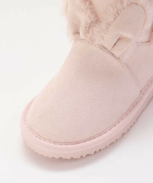 SLAP SLIP / スラップ スリップ ブーツ（ショート丈） | ウサギクマアニマル耳付きムートンブーツ(15~18cm) | 詳細5