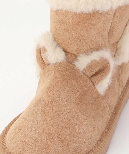 SLAP SLIP / スラップ スリップ ブーツ（ショート丈） | ウサギクマアニマル耳付きムートンブーツ(15~18cm) | 詳細14