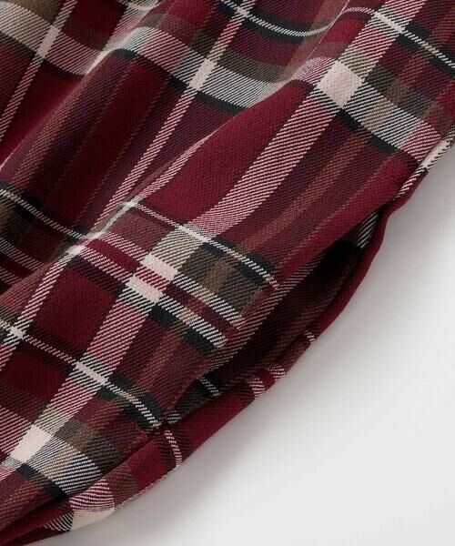 SLAP SLIP / スラップ スリップ ミニ丈・ひざ丈ワンピース | 【お揃い】キラキラ刺しゅうボアドッキングワンピース(80~130cm) | 詳細13