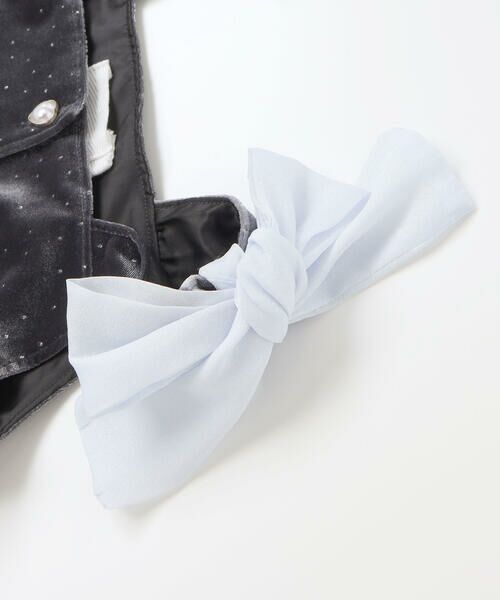 SLAP SLIP / スラップ スリップ その他トップス | きらめくラメドットベロアビスチェセットアップ(90~130cm) | 詳細15