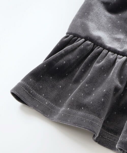 SLAP SLIP / スラップ スリップ その他トップス | きらめくラメドットベロアビスチェセットアップ(90~130cm) | 詳細16