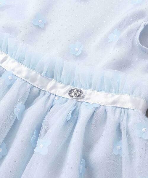 SLAP SLIP / スラップ スリップ ミニ丈・ひざ丈ワンピース | お花チュールワンピース(110~130cm) | 詳細10