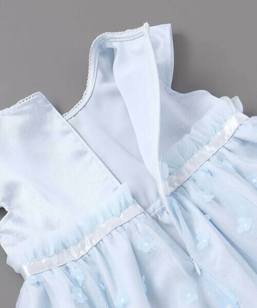 SLAP SLIP / スラップ スリップ ミニ丈・ひざ丈ワンピース | お花チュールワンピース(110~130cm) | 詳細11