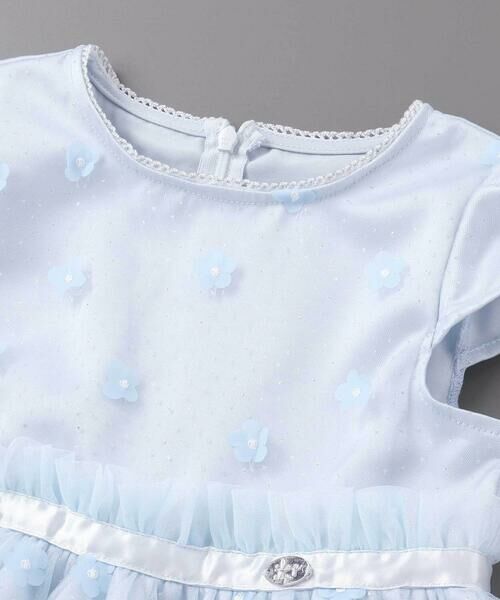 SLAP SLIP / スラップ スリップ ミニ丈・ひざ丈ワンピース | お花チュールワンピース(110~130cm) | 詳細7