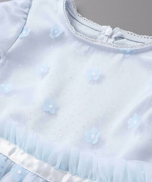 SLAP SLIP / スラップ スリップ ミニ丈・ひざ丈ワンピース | お花チュールワンピース(110~130cm) | 詳細8