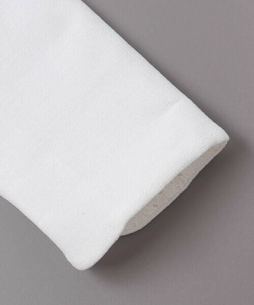 SLAP SLIP / スラップ スリップ ノーカラージャケット | 袖折り返しレース刺しゅう裾スカラップボレロ(110~130cm) | 詳細10