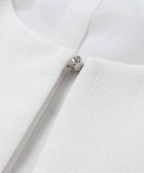 SLAP SLIP / スラップ スリップ ノーカラージャケット | 袖折り返しレース刺しゅう裾スカラップボレロ(110~130cm) | 詳細5