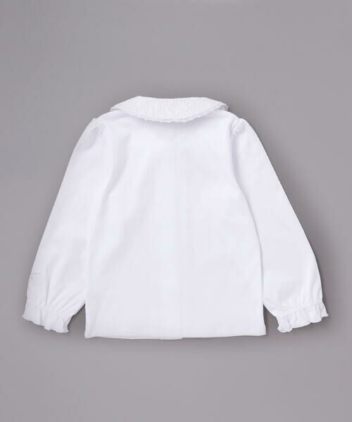 SLAP SLIP / スラップ スリップ シャツ・ブラウス | レース襟キラキラお花ボタンキャンディスリーブブラウス(110~130cm) | 詳細5