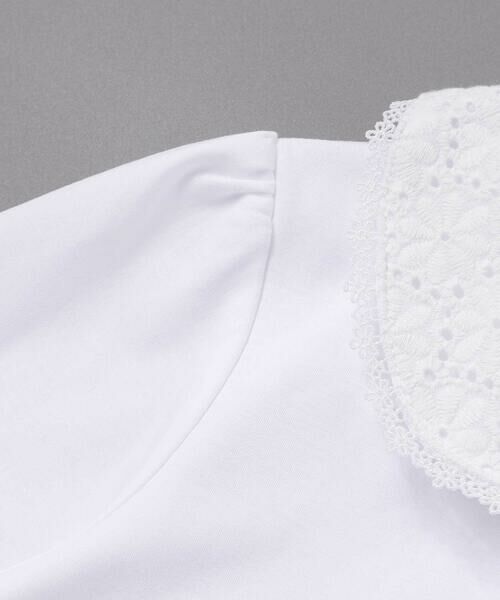 SLAP SLIP / スラップ スリップ シャツ・ブラウス | レース襟キラキラお花ボタンキャンディスリーブブラウス(110~130cm) | 詳細8