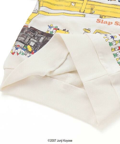 SLAP SLIP / スラップ スリップ スウェット | 【絵本コラボ-おたすけこびと-】はたらくくるまラグランスリーブトレーナー(80~120cm) | 詳細15