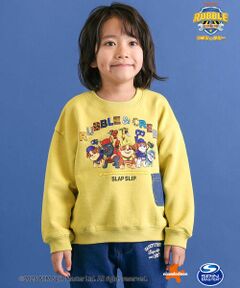 SLAP SLIP / スラップ スリップ スウェット | 【「パウ・パトロール」スピンオフ・シリーズ「ラブル＆クルー」×SLAPSLIP】デニムポケットトレーナー(90~130cm)