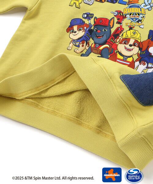 SLAP SLIP / スラップ スリップ スウェット | 【「パウ・パトロール」スピンオフ・シリーズ「ラブル&クルー」×SLAPSLIP】デニムポケットトレーナー(90~130cm) | 詳細17