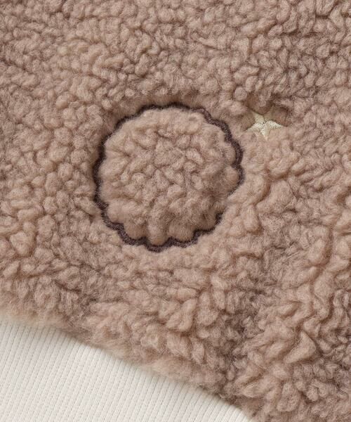 SLAP SLIP / スラップ スリップ スウェット | 恐竜クマウサギアニマルフェイスボア切り替えトレーナー(80~120cm) | 詳細7