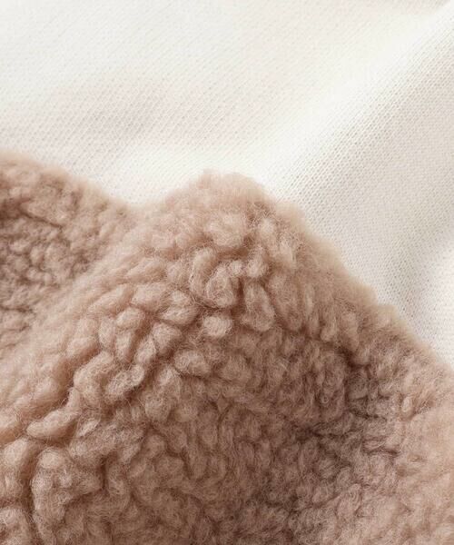 SLAP SLIP / スラップ スリップ スウェット | 恐竜クマウサギアニマルフェイスボア切り替えトレーナー(80~120cm) | 詳細9