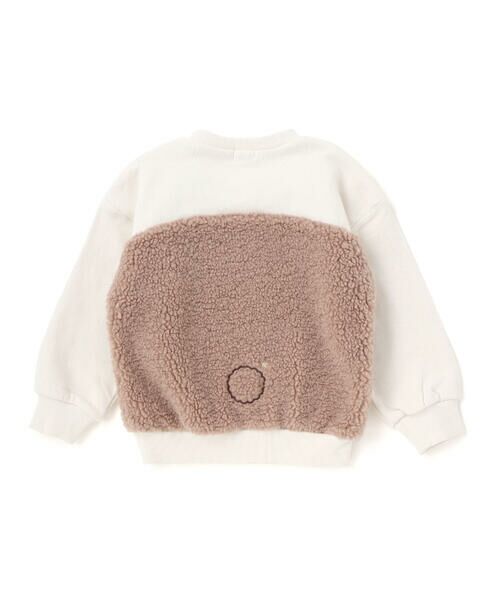 SLAP SLIP / スラップ スリップ スウェット | 恐竜クマウサギアニマルフェイスボア切り替えトレーナー(80~120cm) | 詳細2