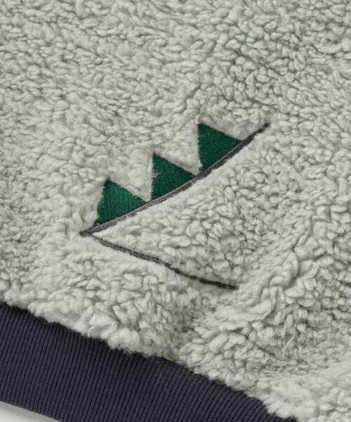 SLAP SLIP / スラップ スリップ スウェット | 恐竜クマウサギアニマルフェイスボア切り替えトレーナー(80~120cm) | 詳細14